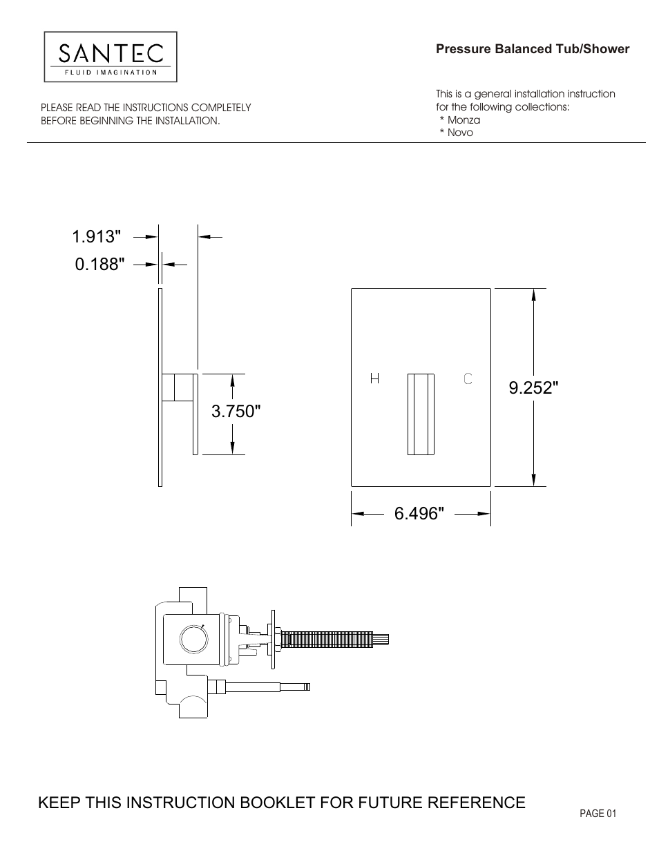 Santec 2835EM User Manual | 4 pages