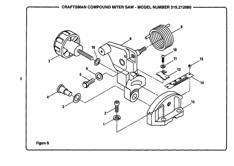 Craftsman 315.212080 User Manual | Page 32 / 36