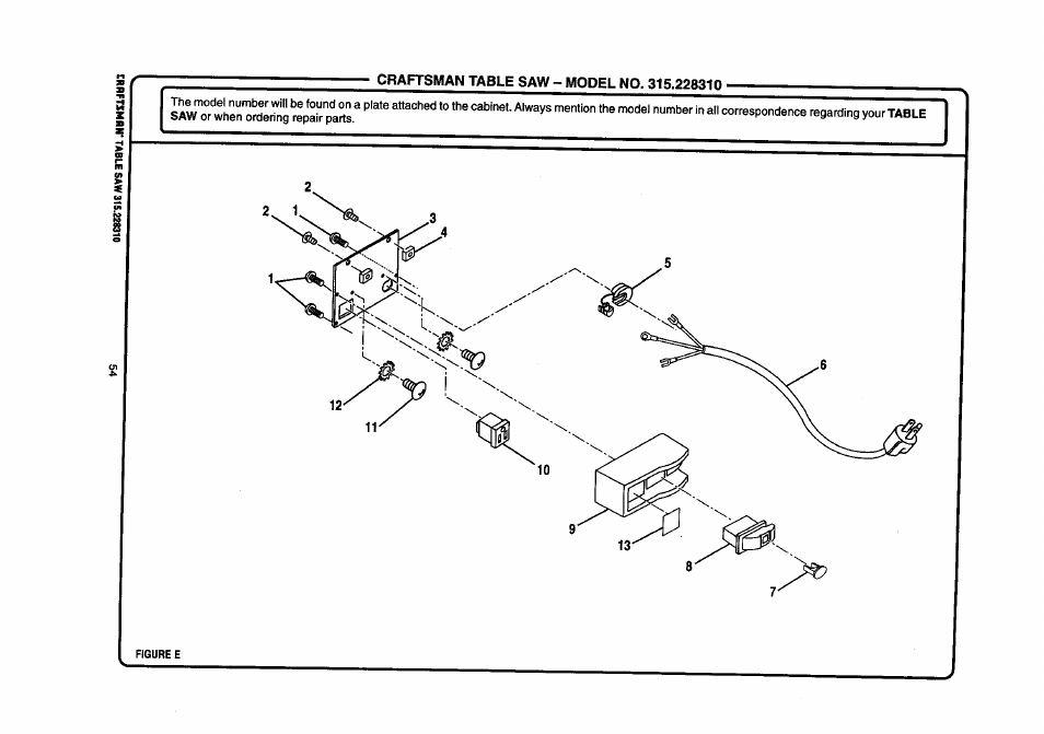 Craftsman 315.228310 User Manual | Page 54 / 64