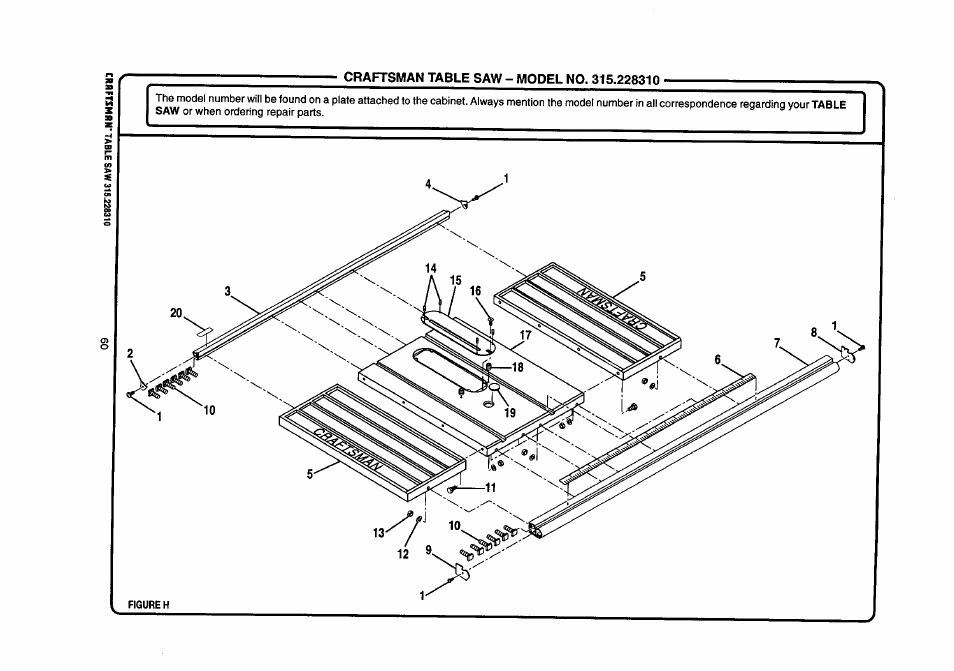 Craftsman 315.228310 User Manual | Page 60 / 64