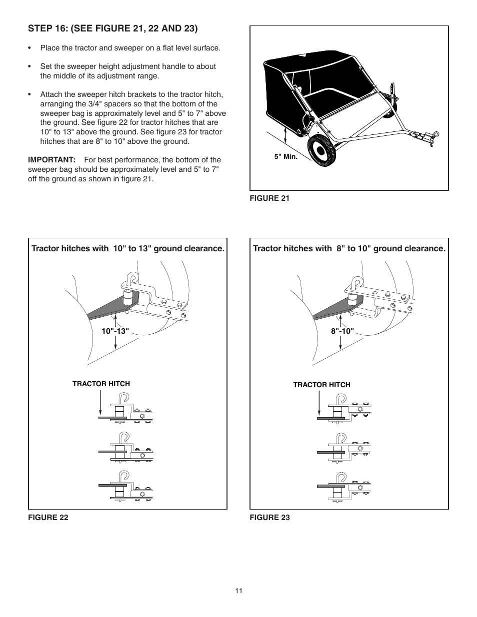 Craftsman LAWNSWEEPER 486.242211 User Manual | Page 11 / 20