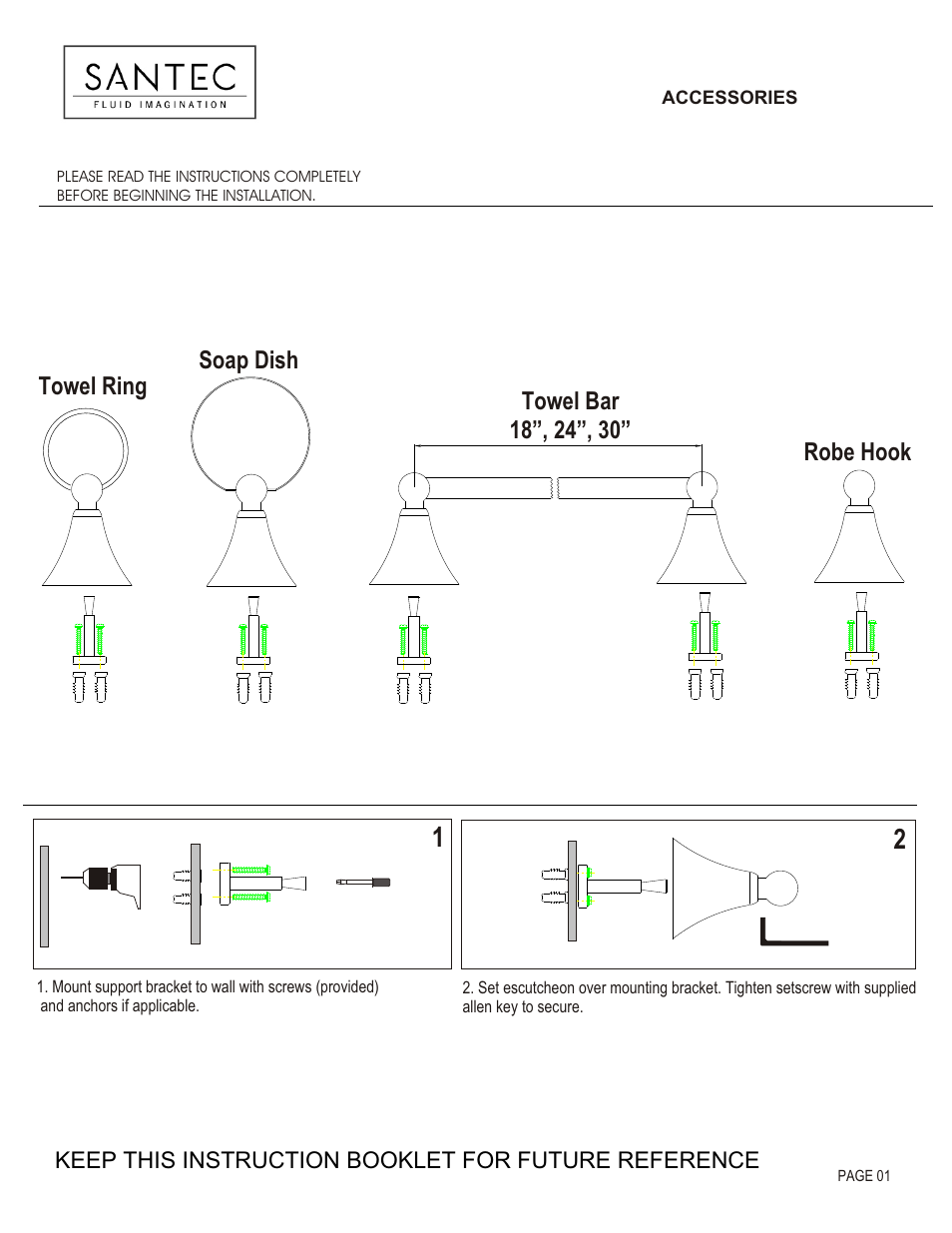 Santec 3660EN User Manual | 2 pages