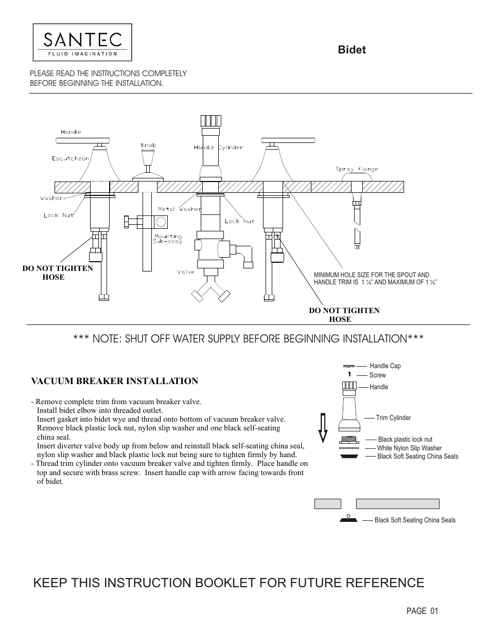 Santec 3670EN User Manual | 4 pages