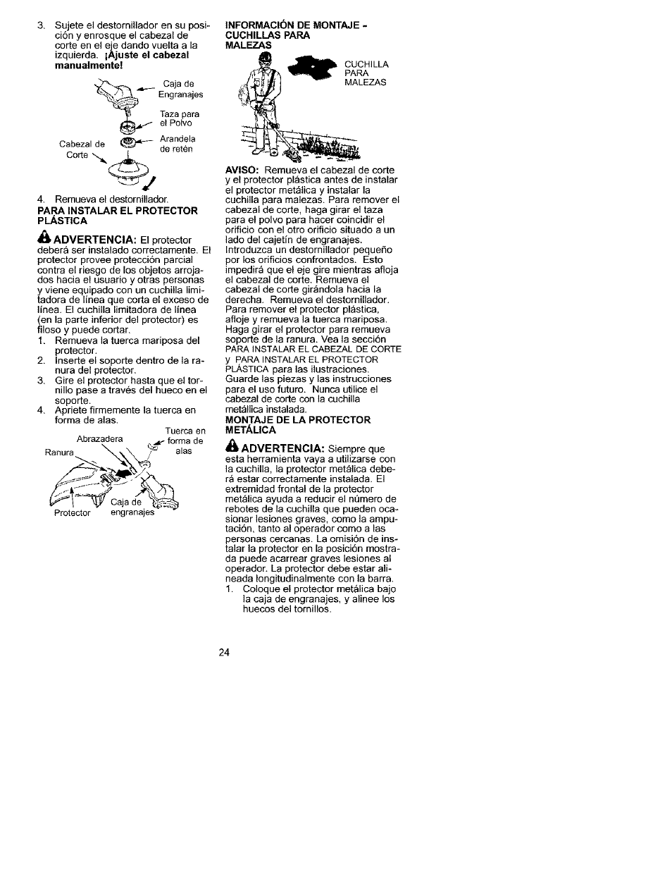 Craftsman 358.792440 User Manual | Page 23 / 31