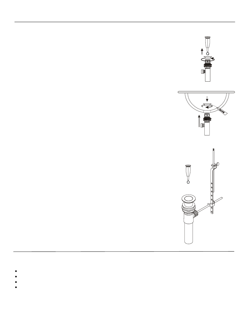 Pop-up drain installation, Lush, Installation instruction | Santec 5620MO User Manual | Page 4 / 5