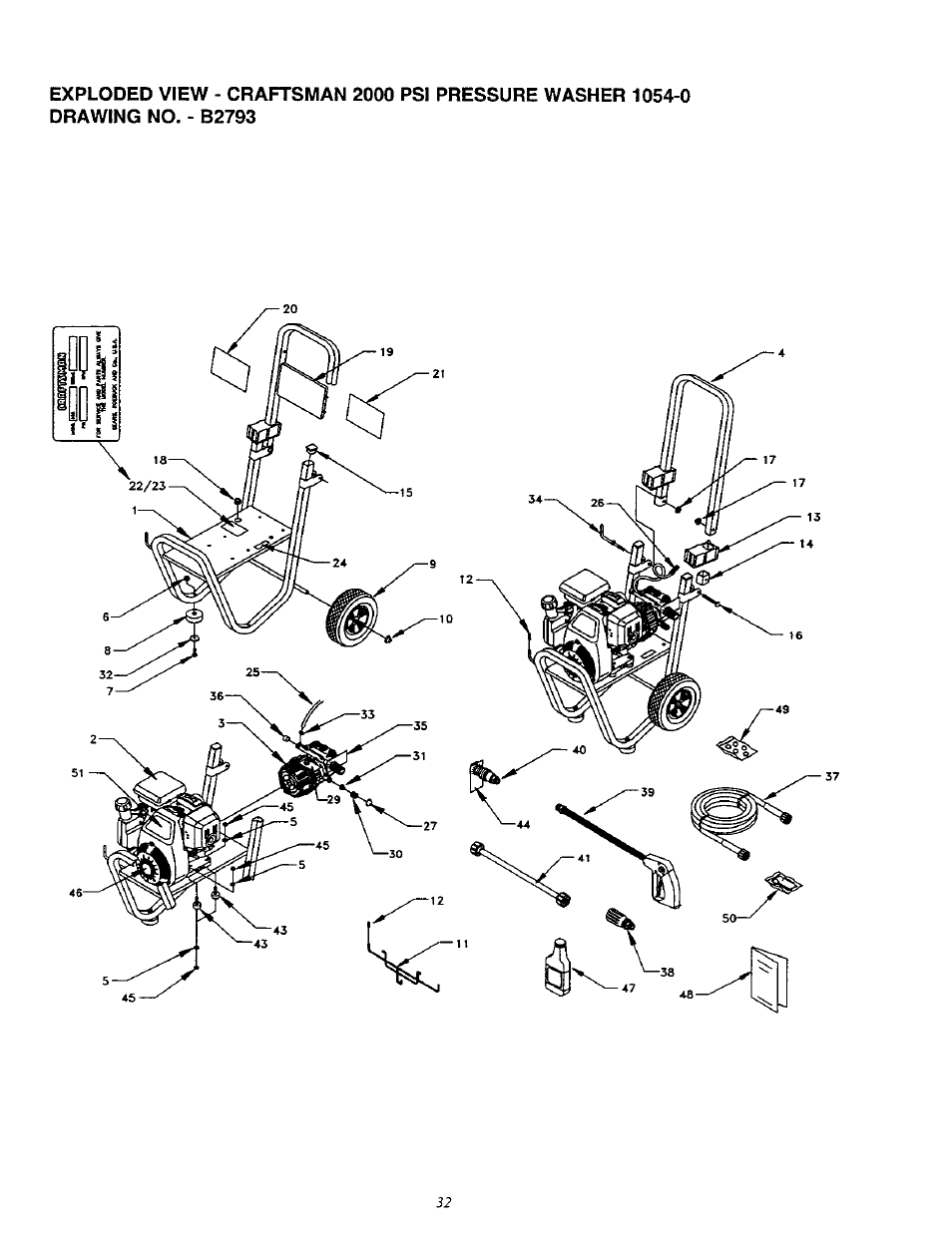 Craftsman 580.762010 User Manual | Page 32 / 34