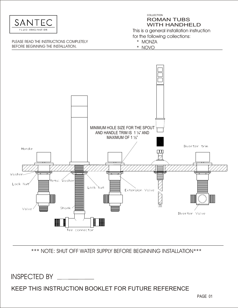 Santec 5655MO User Manual | 6 pages