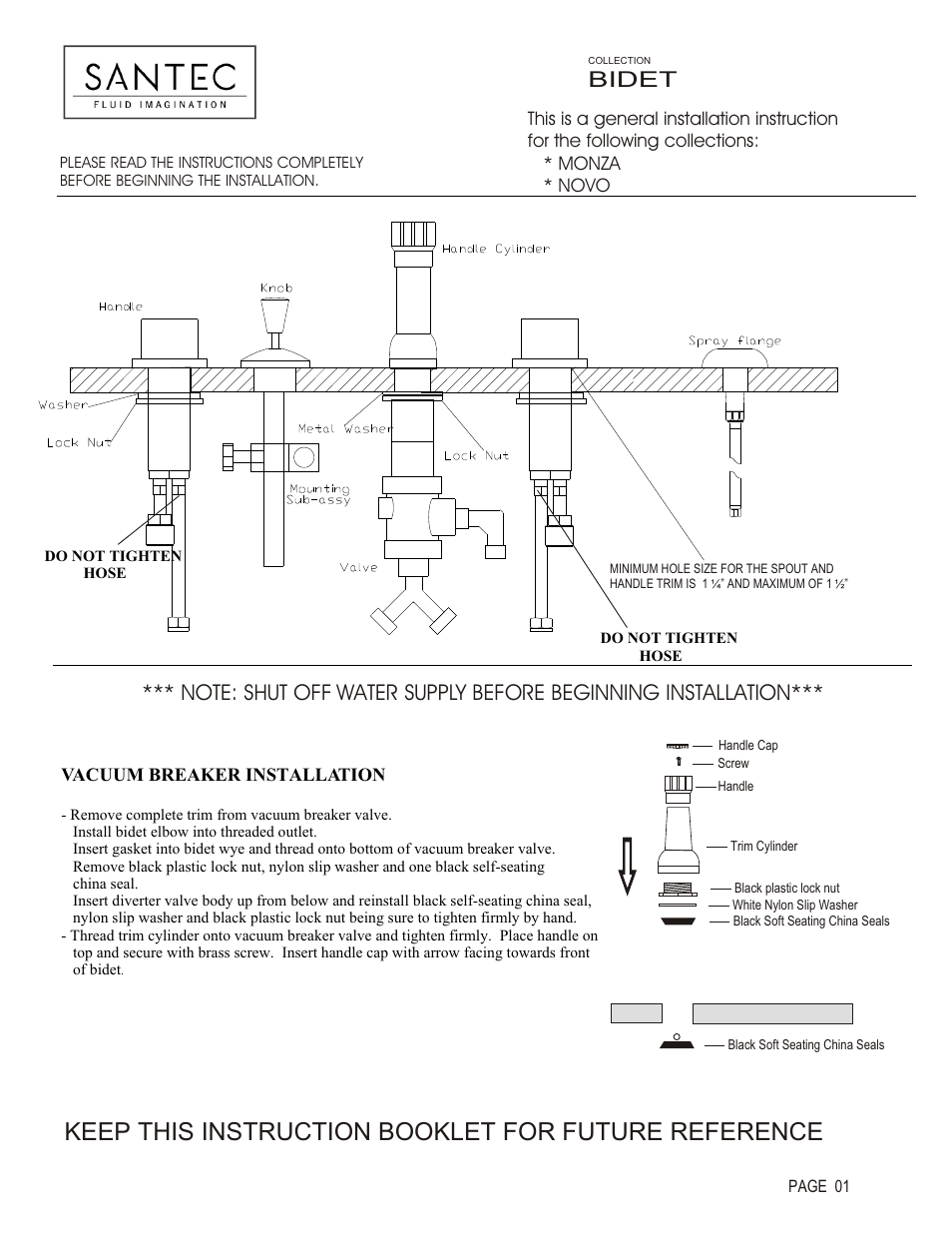 Santec 5670MO User Manual | 4 pages