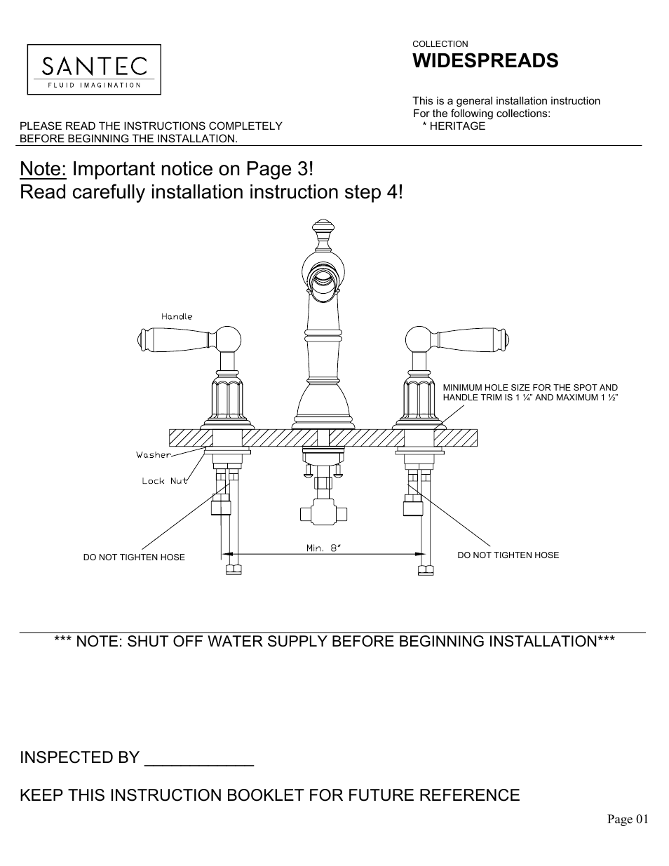 Santec 6120EY User Manual | 6 pages