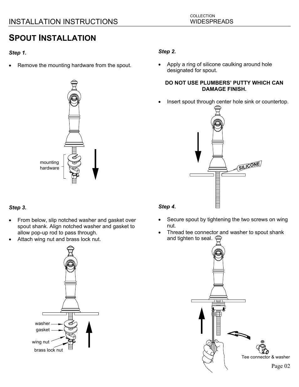 Pout, Nstallation, Installation instructions | Santec 6120EY User Manual | Page 2 / 6