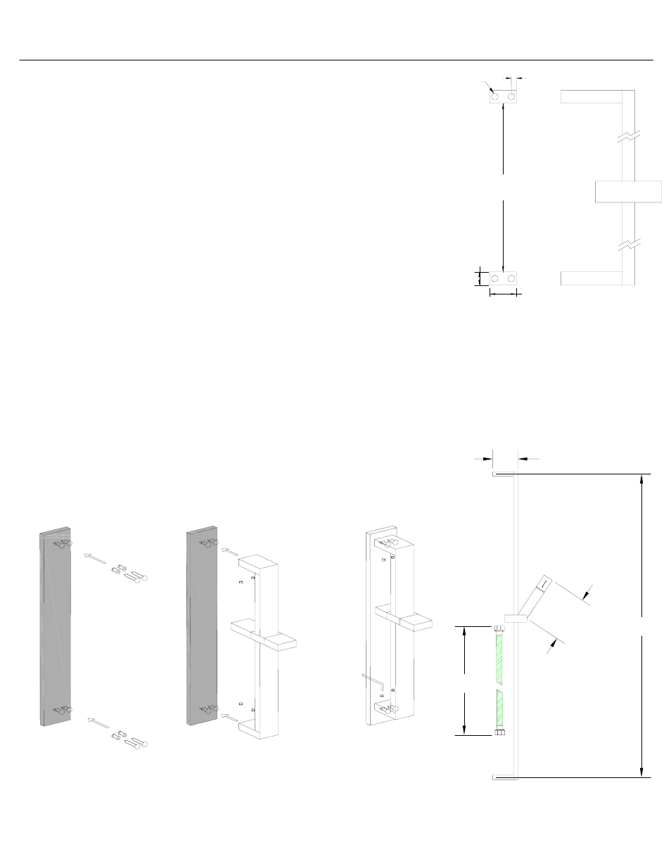 Arking, Ssembly | Santec 708415 User Manual | Page 2 / 3