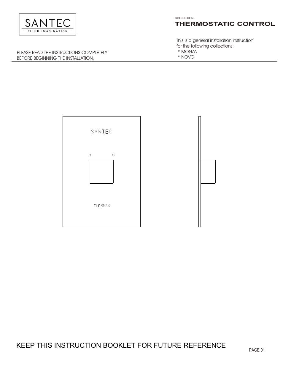 Santec 7093EM User Manual | 4 pages