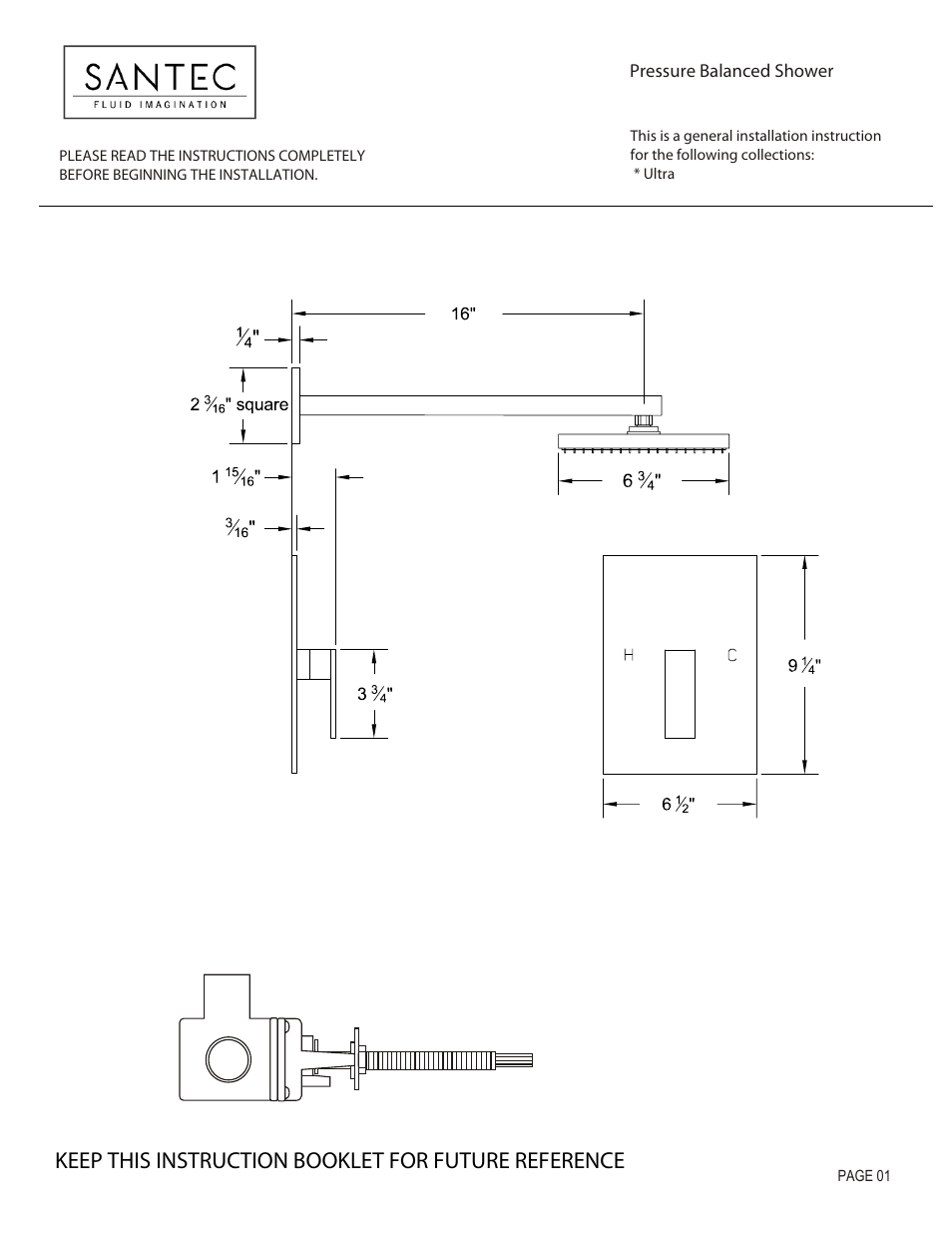 Santec 7832UL-TM User Manual | 4 pages