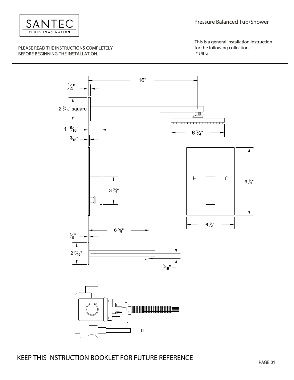 Santec 7834UL-TM User Manual | 4 pages