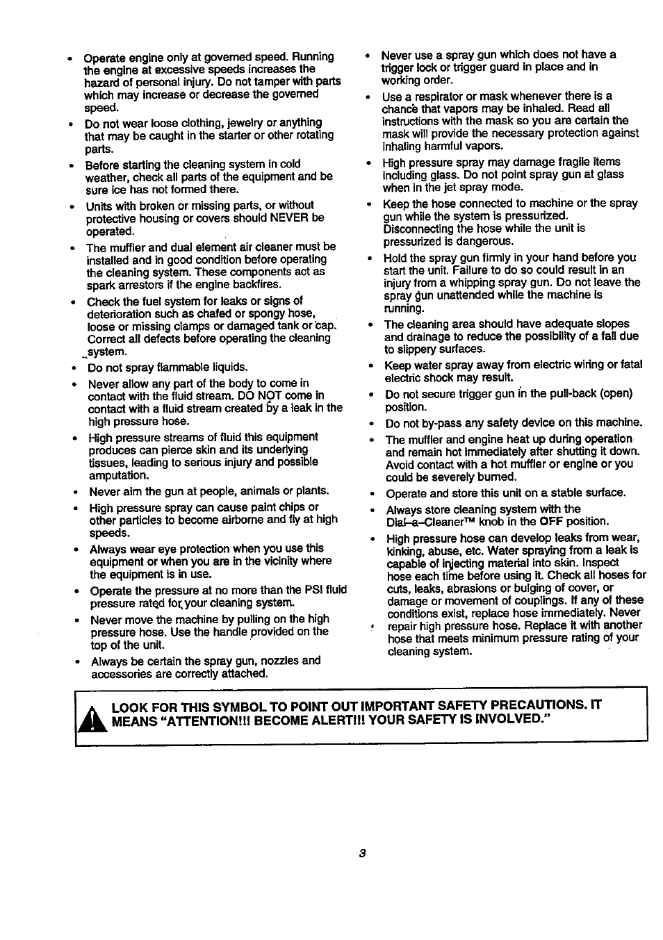 Craftsman 580.768040 User Manual | Page 3 / 28