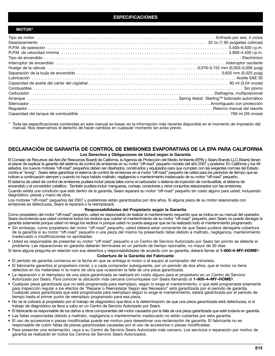 Craftsman 316.7948 User Manual | Page 31 / 36