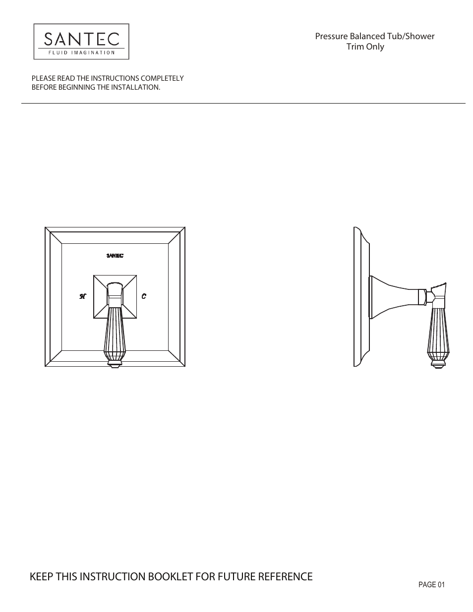 Santec 9231DC User Manual | 4 pages