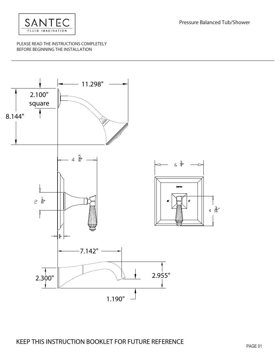 Santec 9234DC User Manual | 4 pages