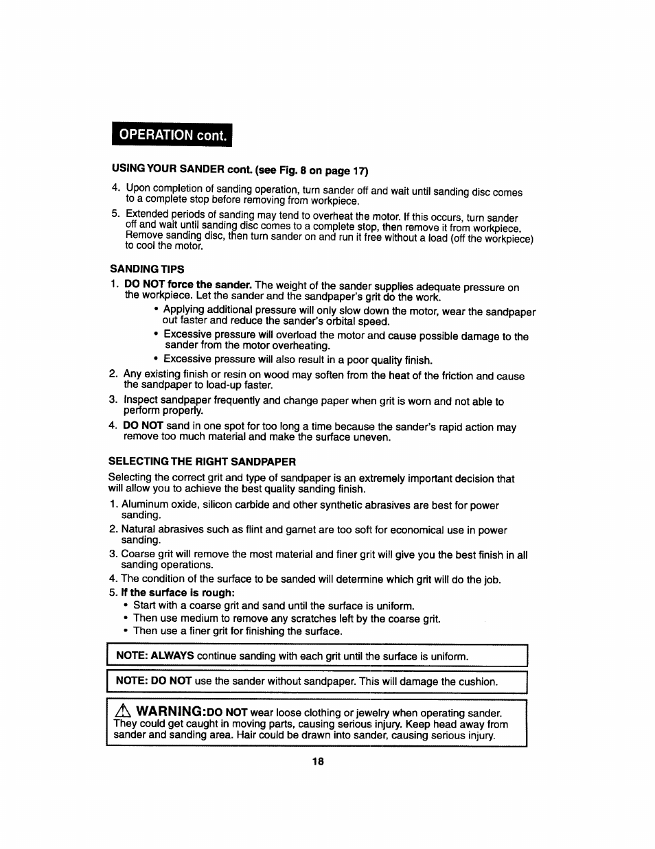 Craftsman 172.27673 User Manual | Page 18 / 52