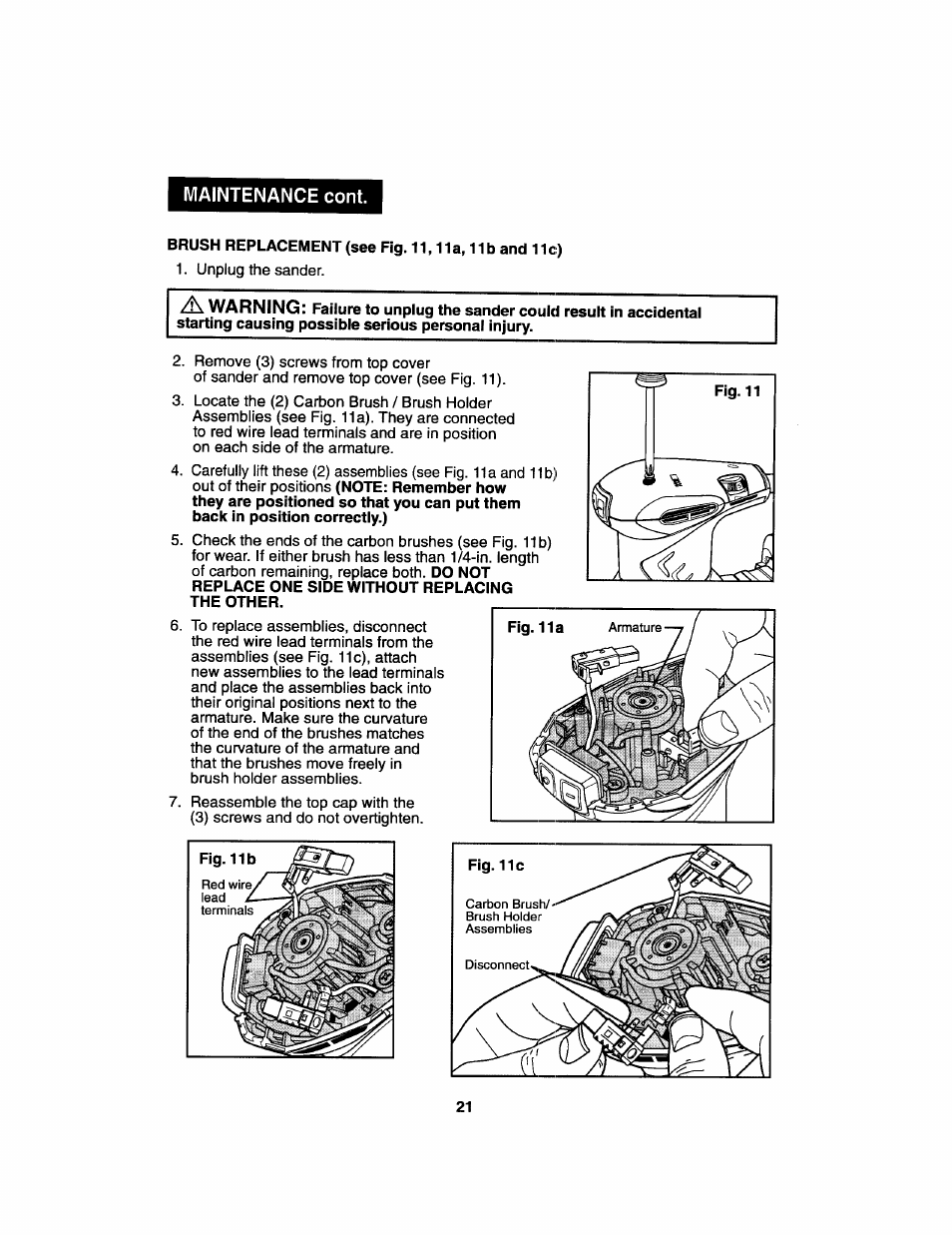 Craftsman 172.27673 User Manual | Page 21 / 52