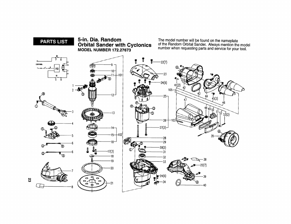Craftsman 172.27673 User Manual | Page 23 / 52
