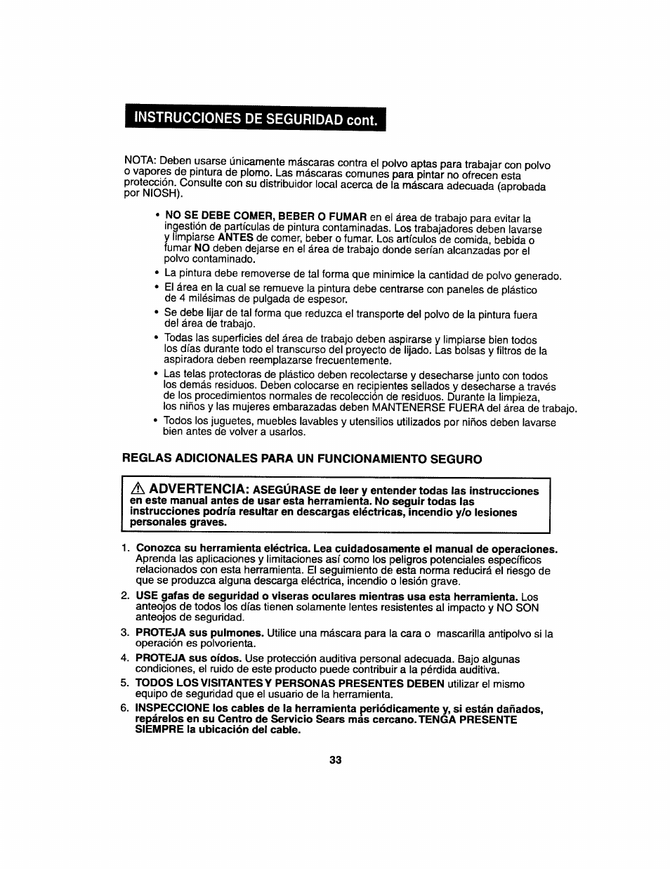 Craftsman 172.27673 User Manual | Page 34 / 52