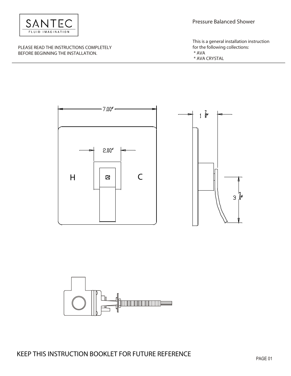 Santec 9931CR-TM User Manual | 4 pages