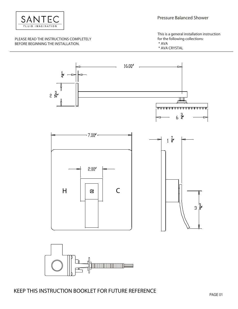 Santec 9932CR-TM User Manual | 4 pages