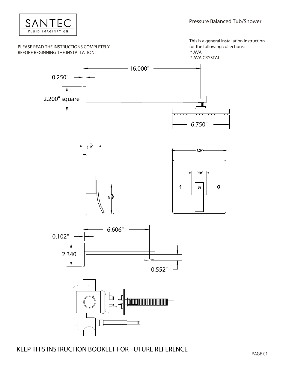 Santec 9934CR-TM User Manual | 4 pages