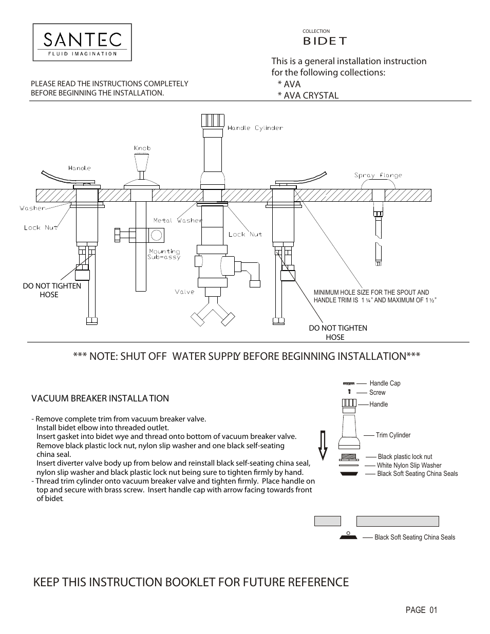 Santec 9970CR User Manual | 4 pages