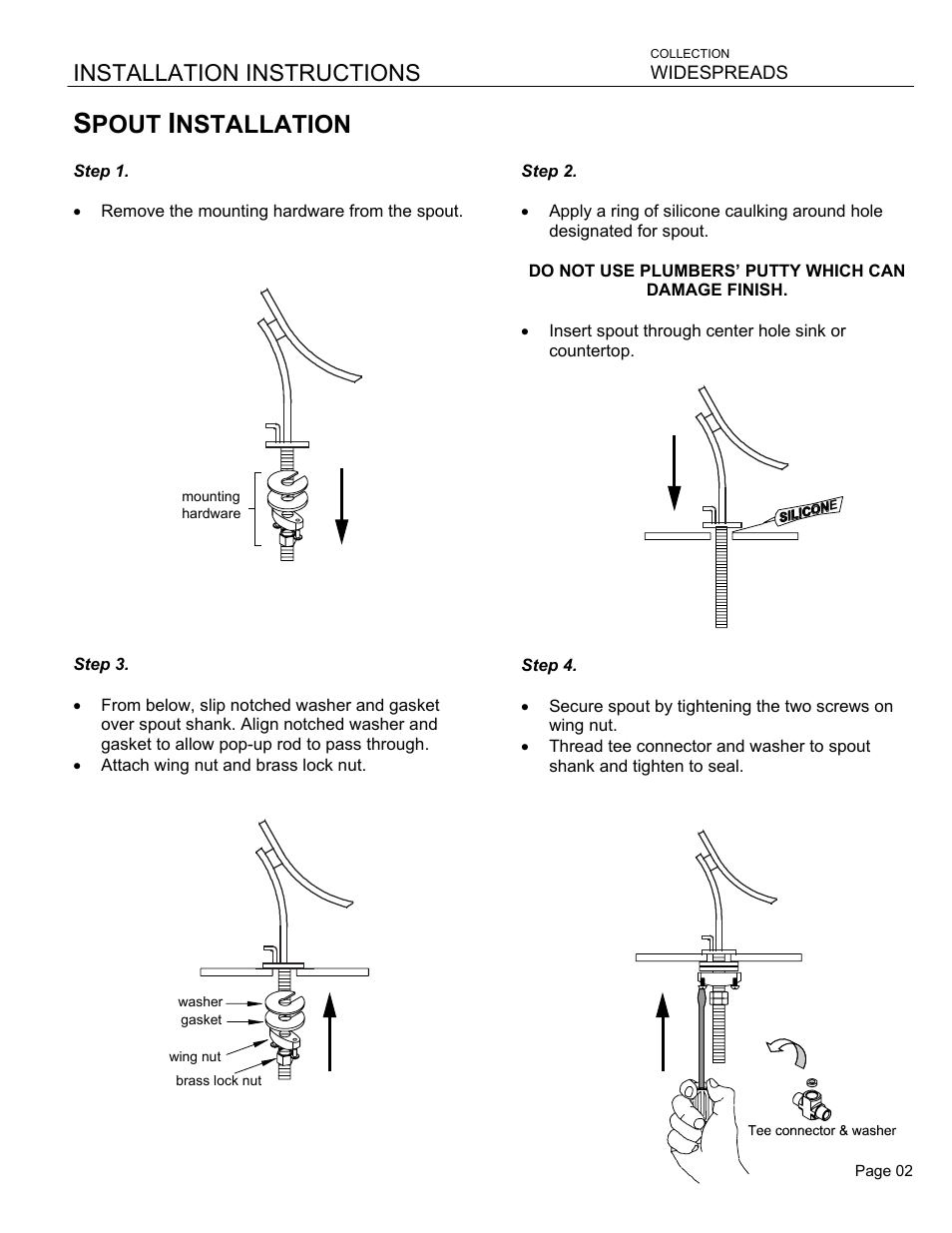 Pout, Nstallation, Installation instructions | Santec 9920CU User Manual | Page 2 / 5