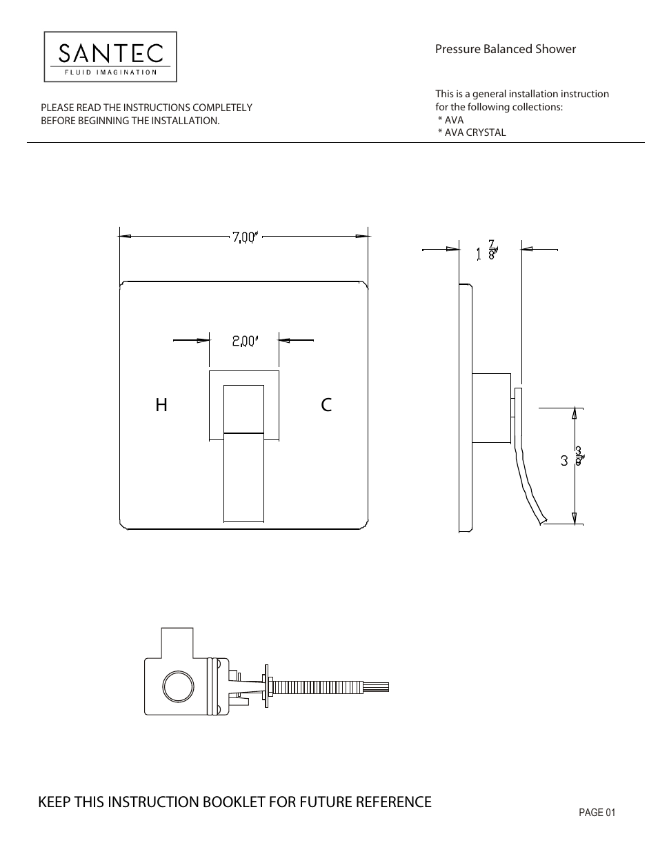 Santec 9931CU-TM User Manual | 4 pages