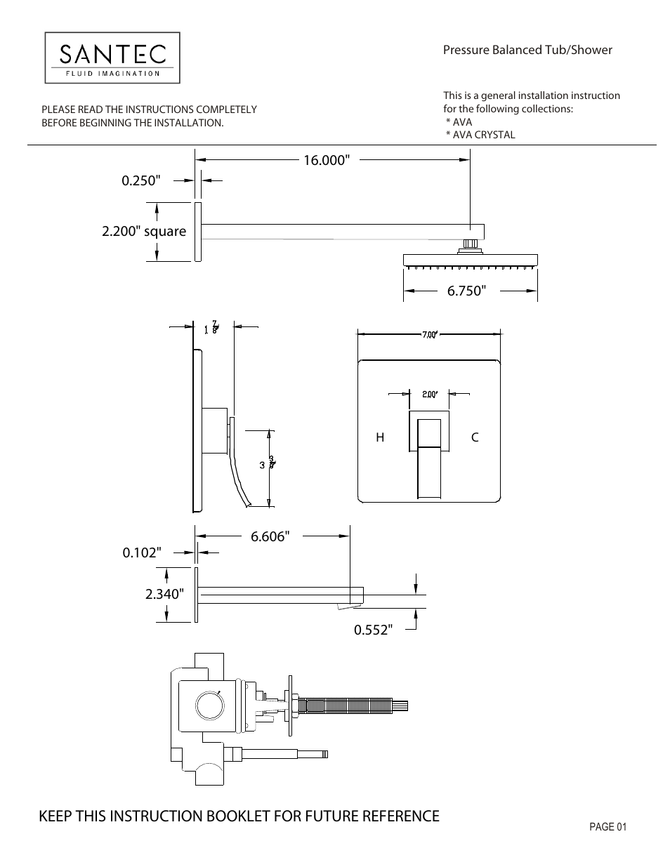 Santec 9934CU-TM User Manual | 4 pages