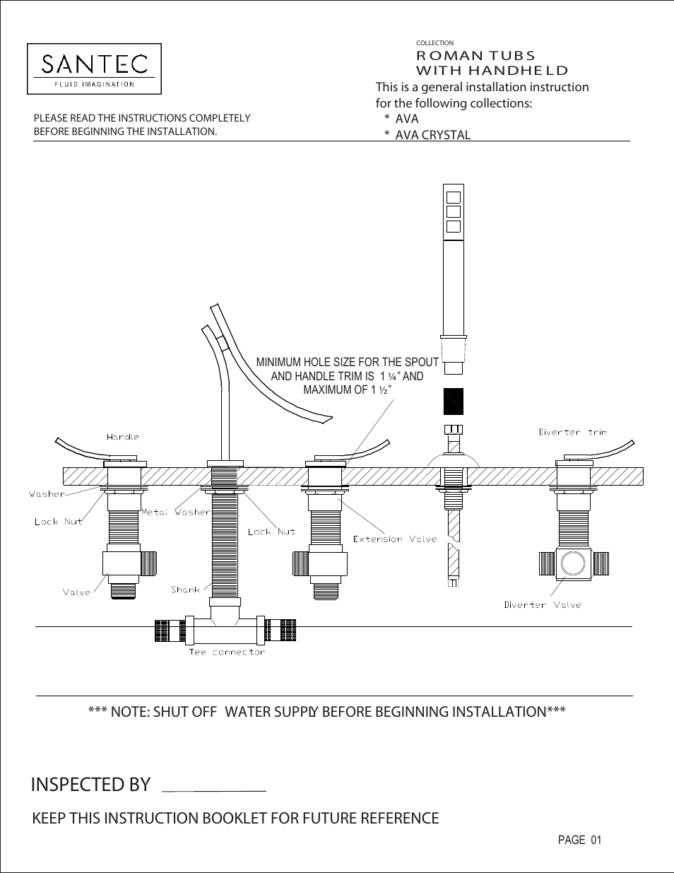 Santec 9955CU User Manual | 6 pages