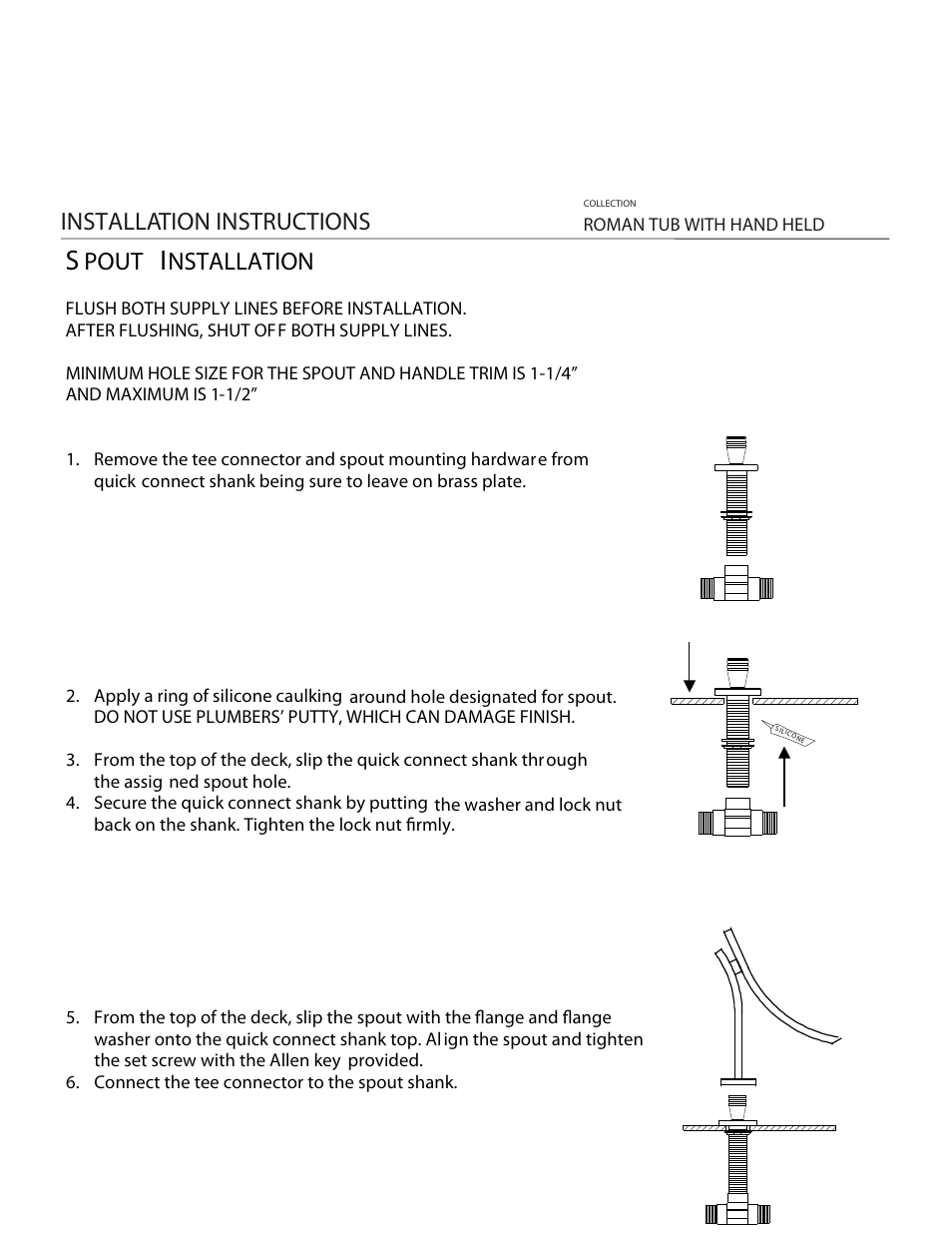 Installation instructions, Pout, Nstallation | Santec 9955CU User Manual | Page 2 / 6