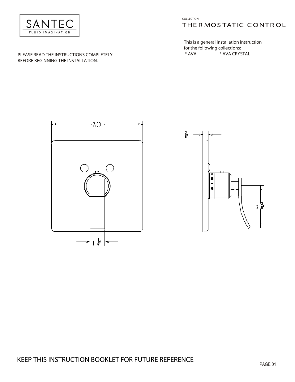 Santec 7093CU-TM User Manual | 4 pages
