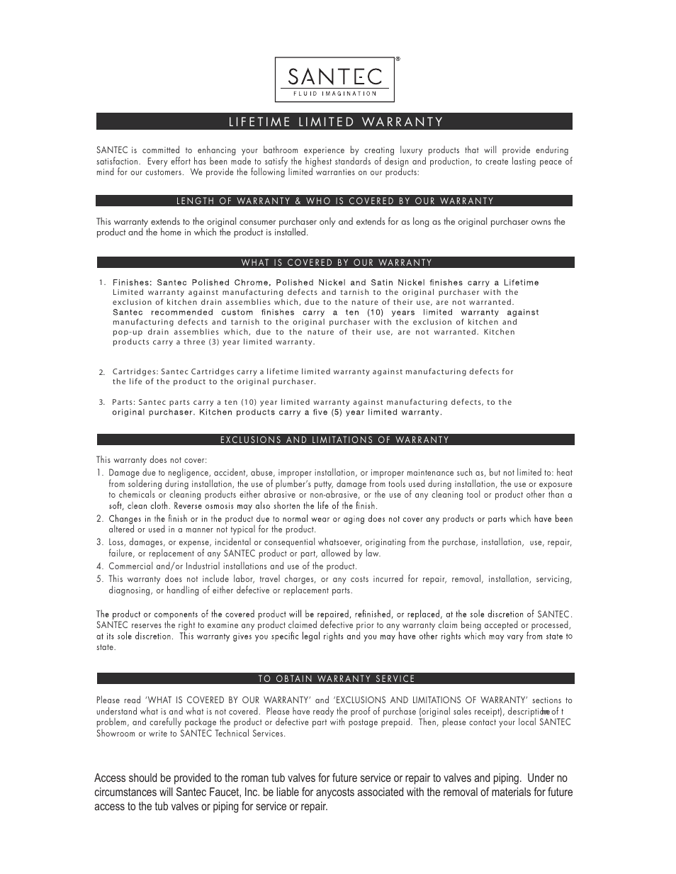 Santec 9520KT User Manual | Page 10 / 10