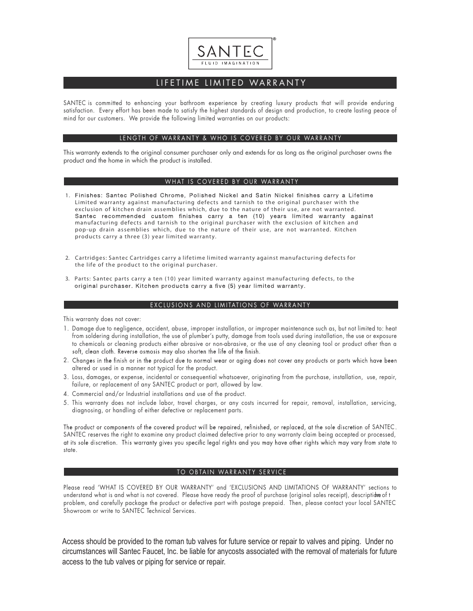 Santec 9555KT-TM User Manual | Page 12 / 12