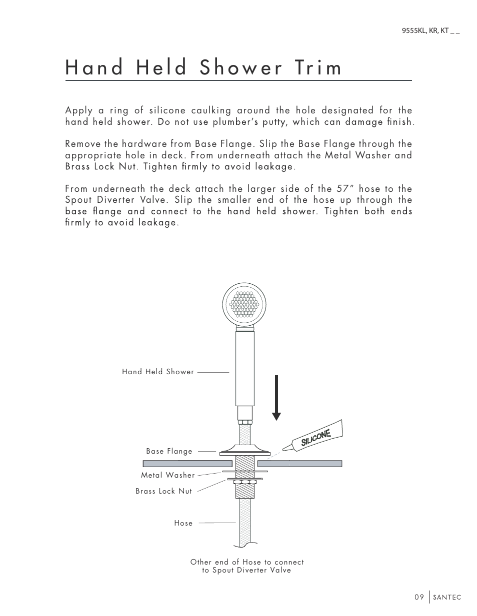 Santec 9555KT-TM User Manual | Page 9 / 12