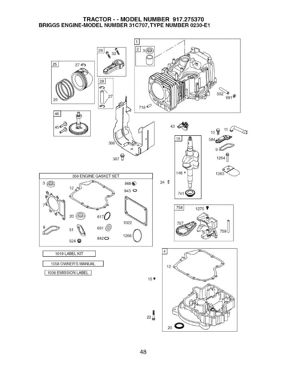 Craftsman 917.275370 User Manual | Page 48 / 56