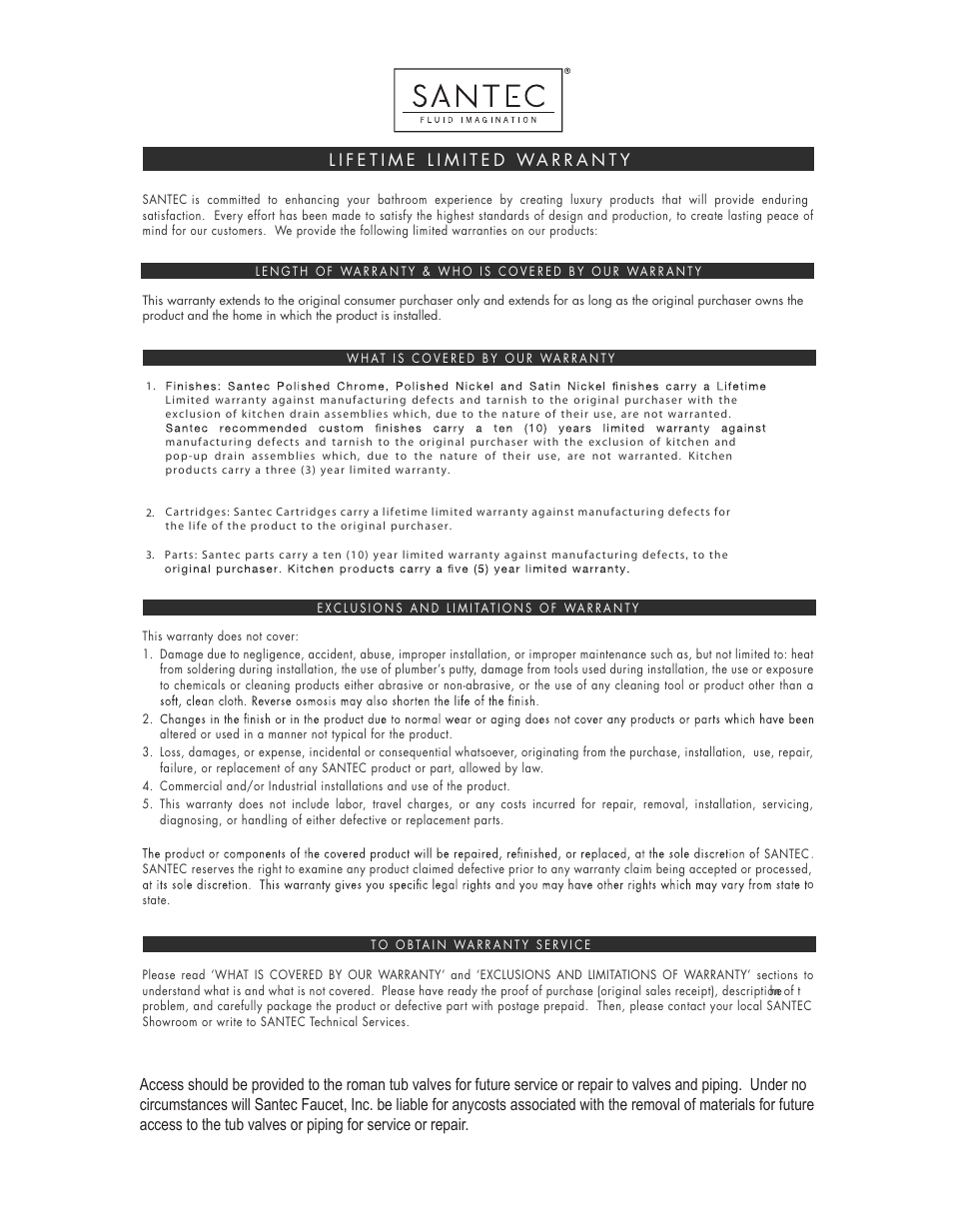 Santec 9580KT User Manual | Page 8 / 8