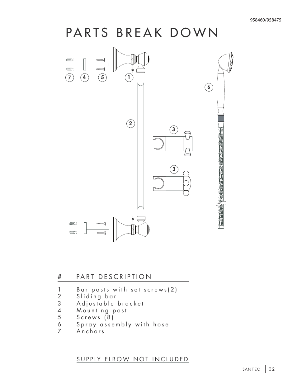 Santec 958475 User Manual | Page 2 / 8