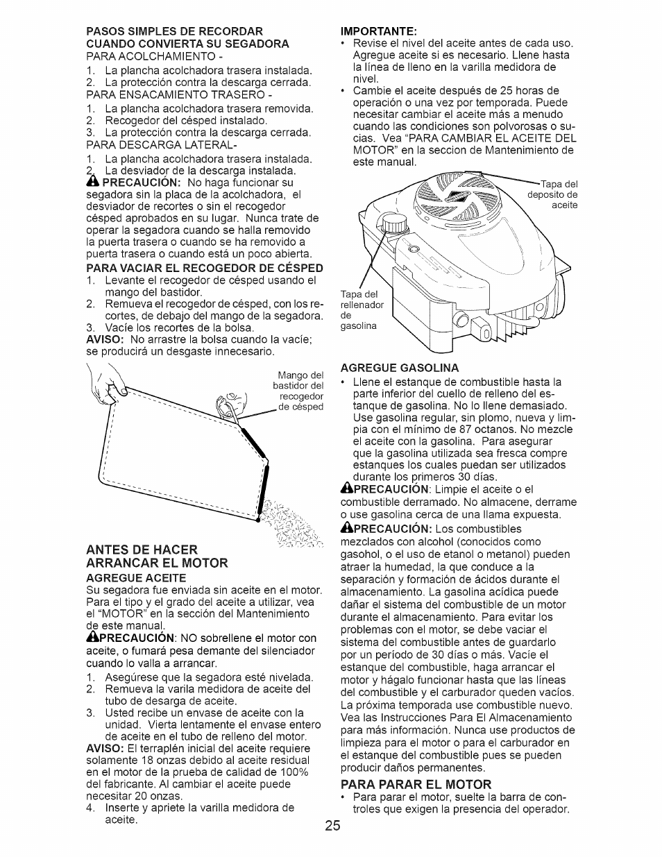 Craftsman 917.389051 User Manual | Page 25 / 44