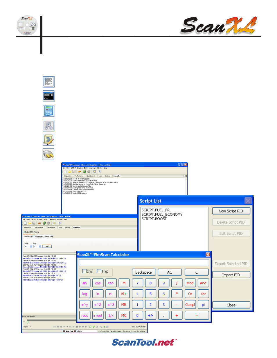 Tools | ScanTool ScanXL User Manual | Page 4 / 5