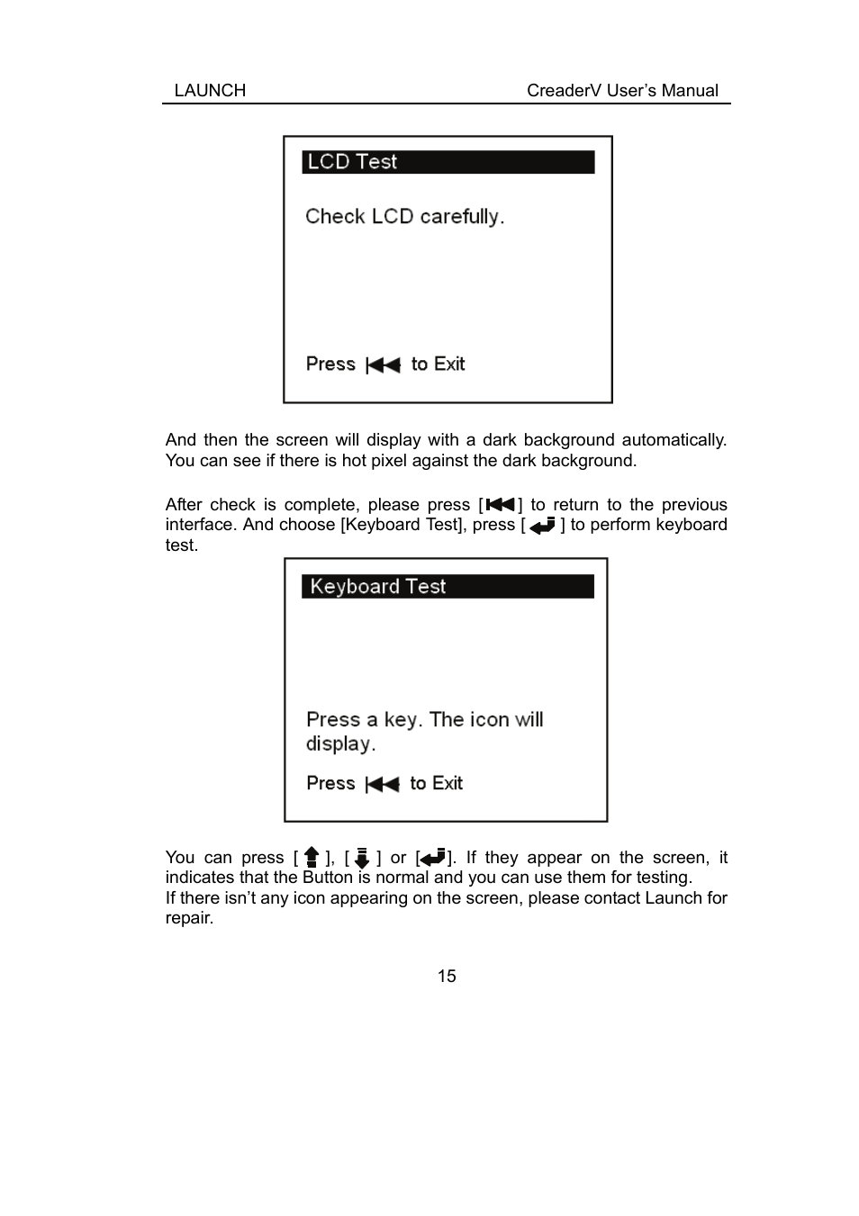 ScanTool Launch CReader User Manual | Page 21 / 47