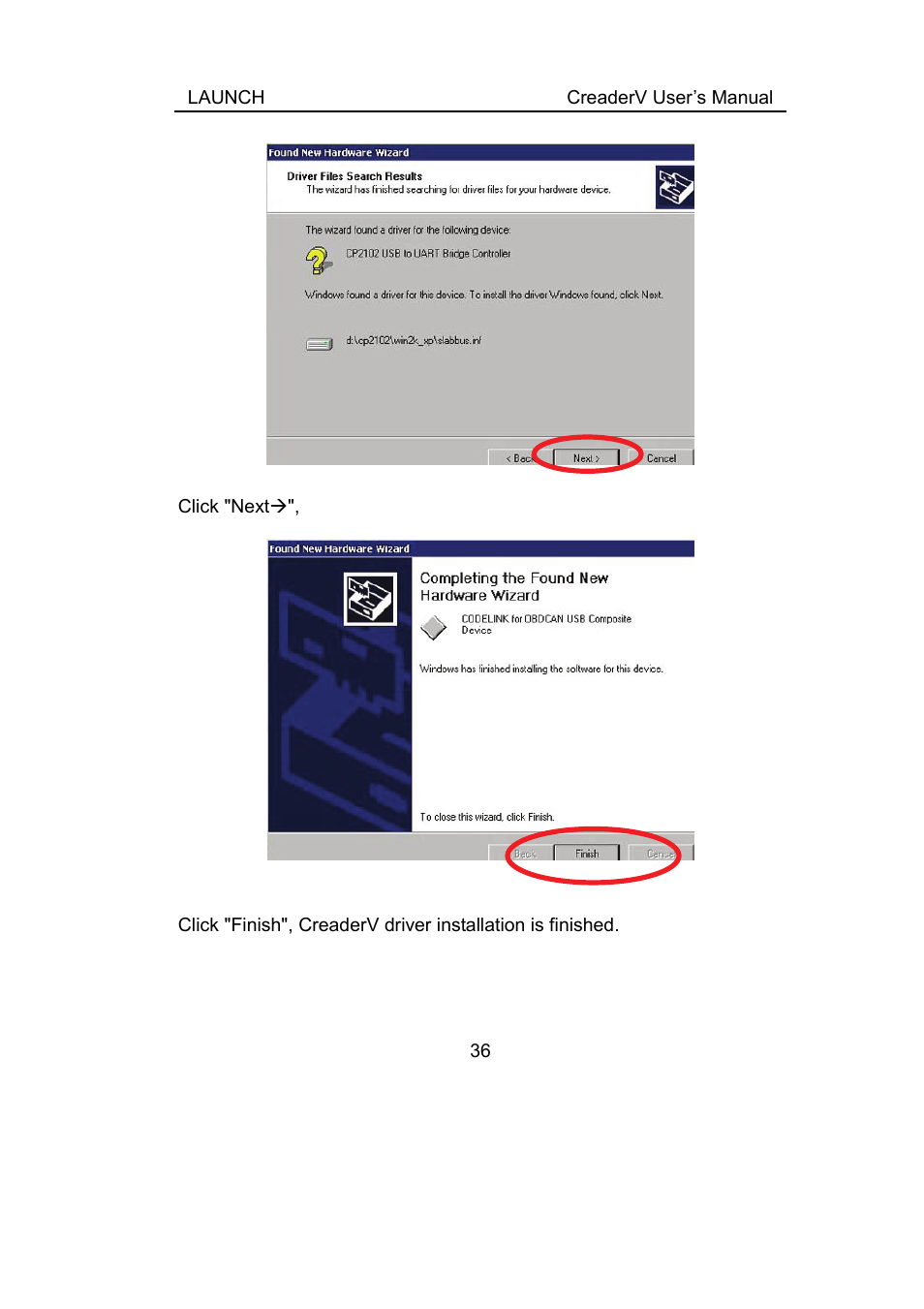 ScanTool Launch CReader User Manual | Page 42 / 47
