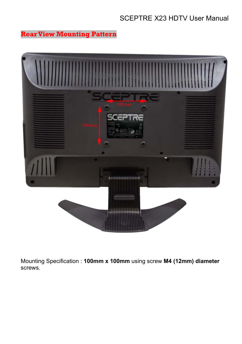 Sceptre X23RV-KOMODO User Manual | Page 13 / 111