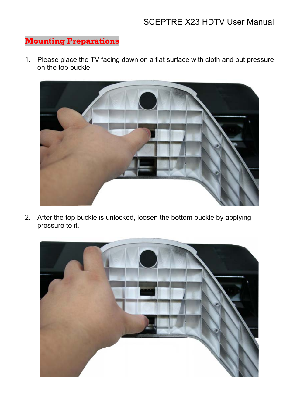 Sceptre X23RV-KOMODO User Manual | Page 14 / 111