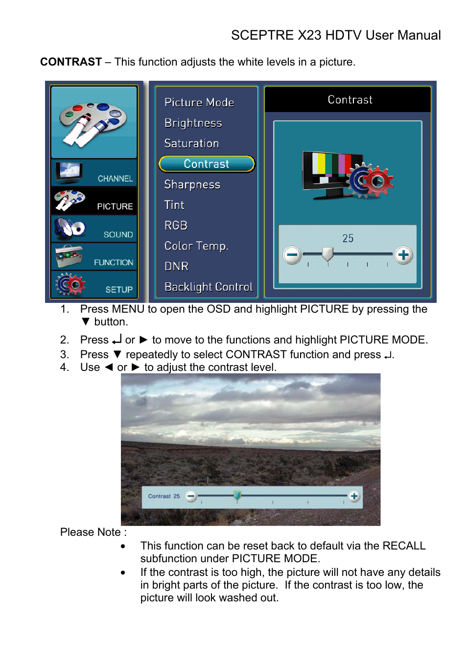 Sceptre X23RV-KOMODO User Manual | Page 55 / 111