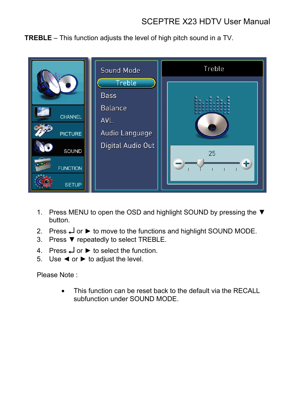 Sceptre X23RV-KOMODO User Manual | Page 63 / 111